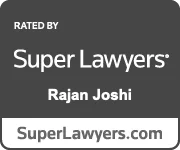 Rated By SuperLawyers - Rajan Joshi - SuperLawyers.com